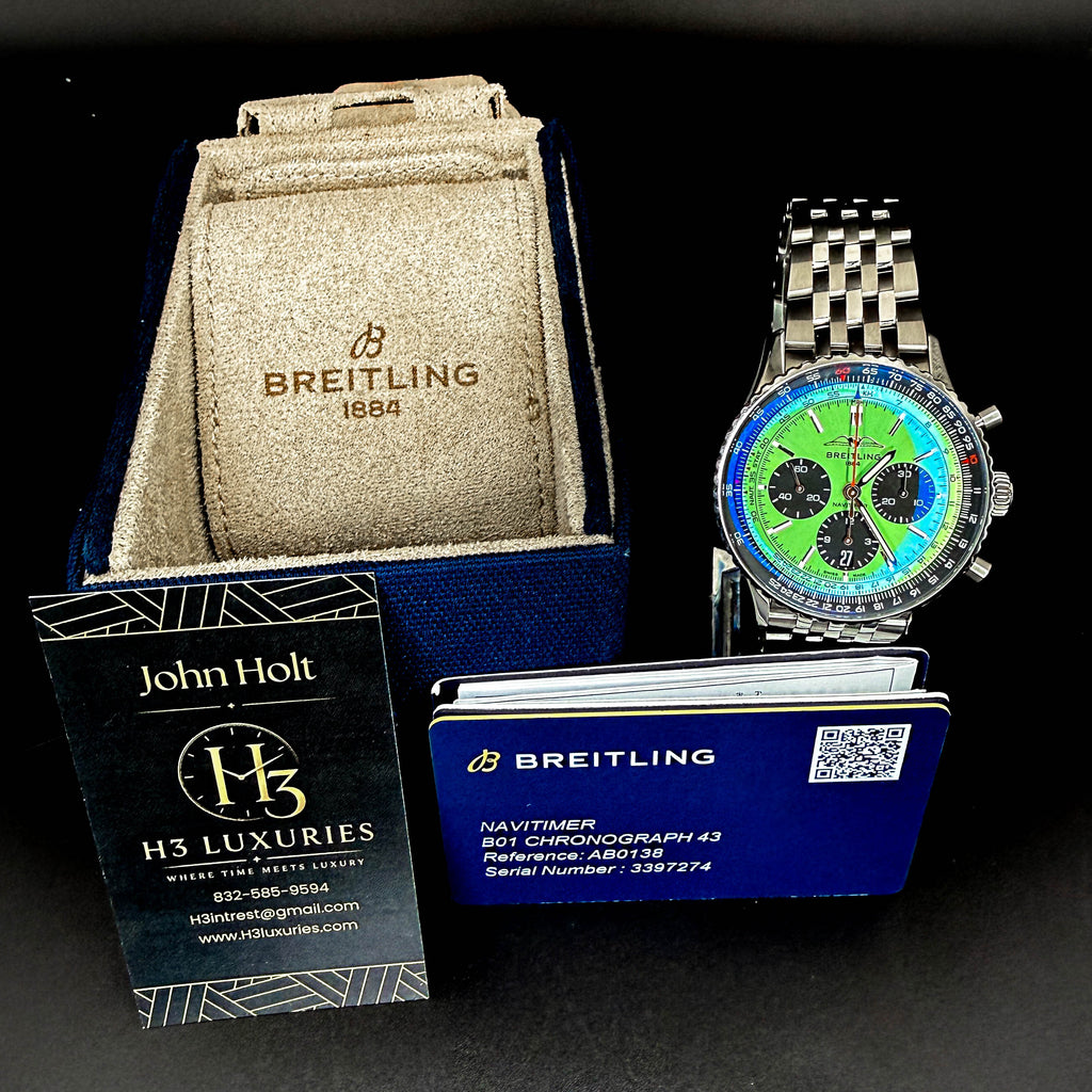 Breitling Navitimer B01 Chronograph 43 | Ref. AB0138241L1A1 | 2025 | Complete Set