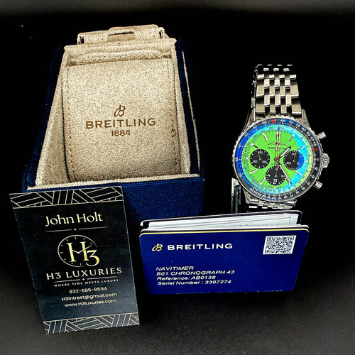 Breitling Navitimer B01 Chronograph 43 | Ref. AB0138241L1A1 | 2025 | Complete Set