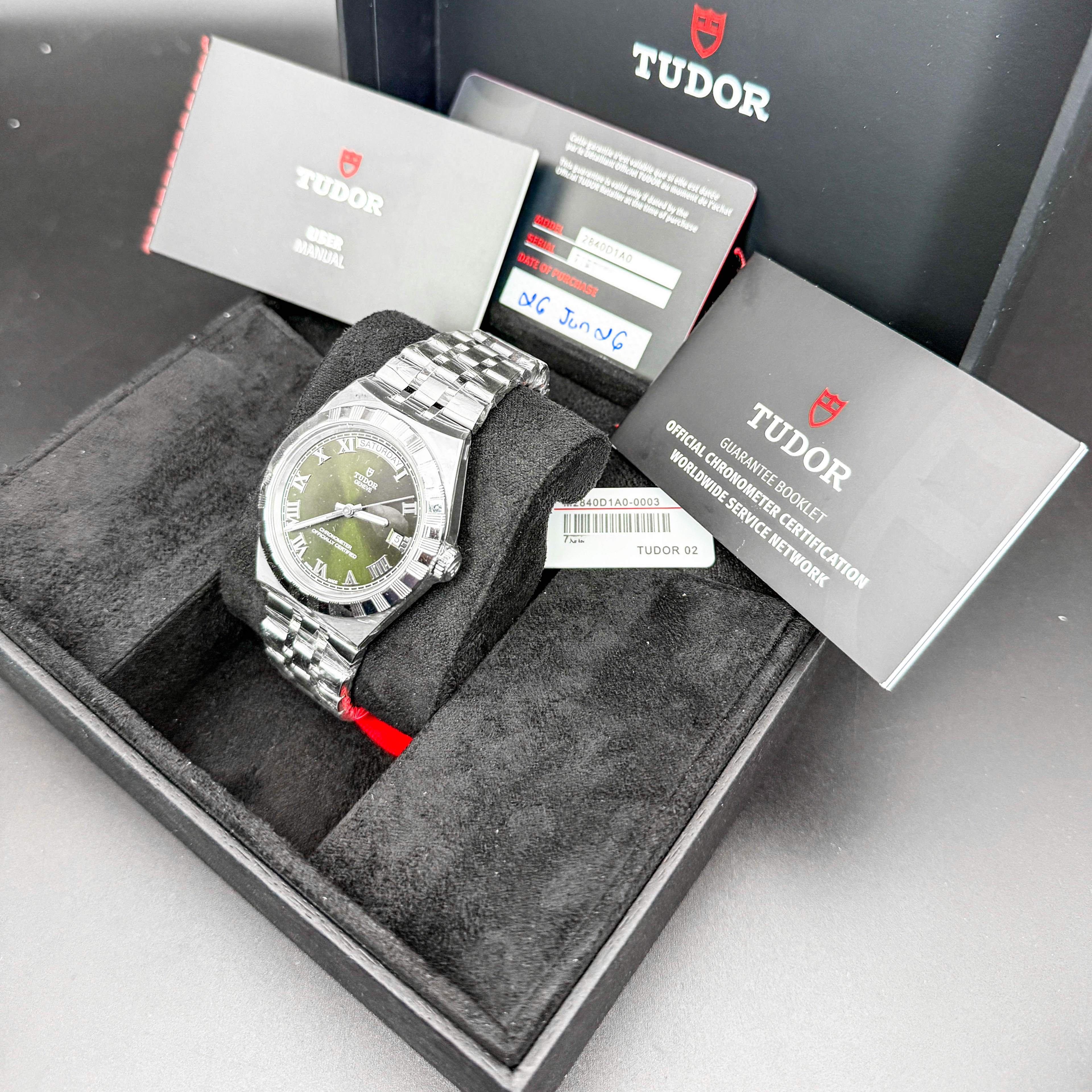 Tudor Royal Day-Date 40mm — Ref. 2840D1A0-0003 (Green Dial)
