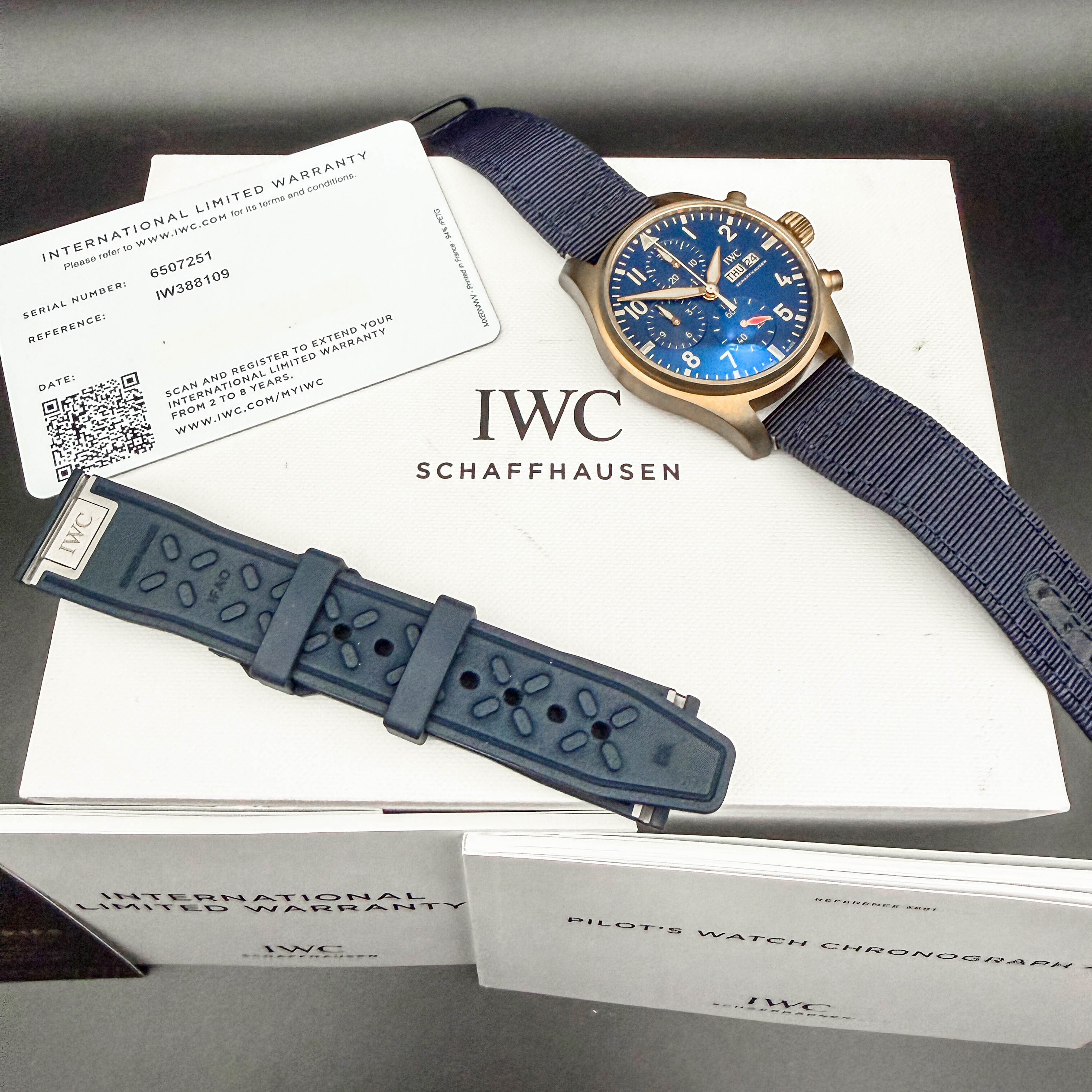 IWC Pilot's Watch Chronograph 41 Bronze — Ref. IW388109