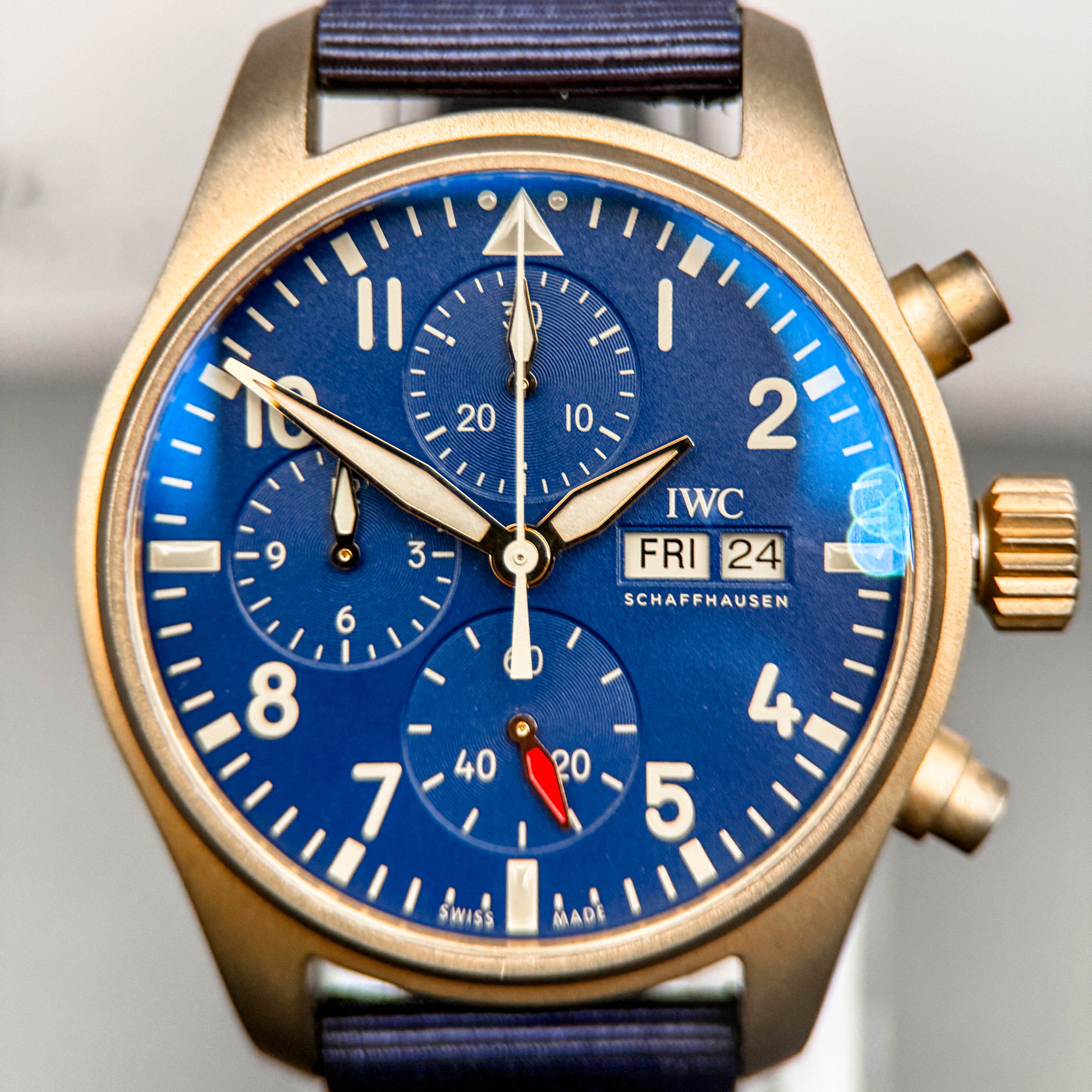 IWC Pilot's Watch Chronograph 41 Bronze — Ref. IW388109