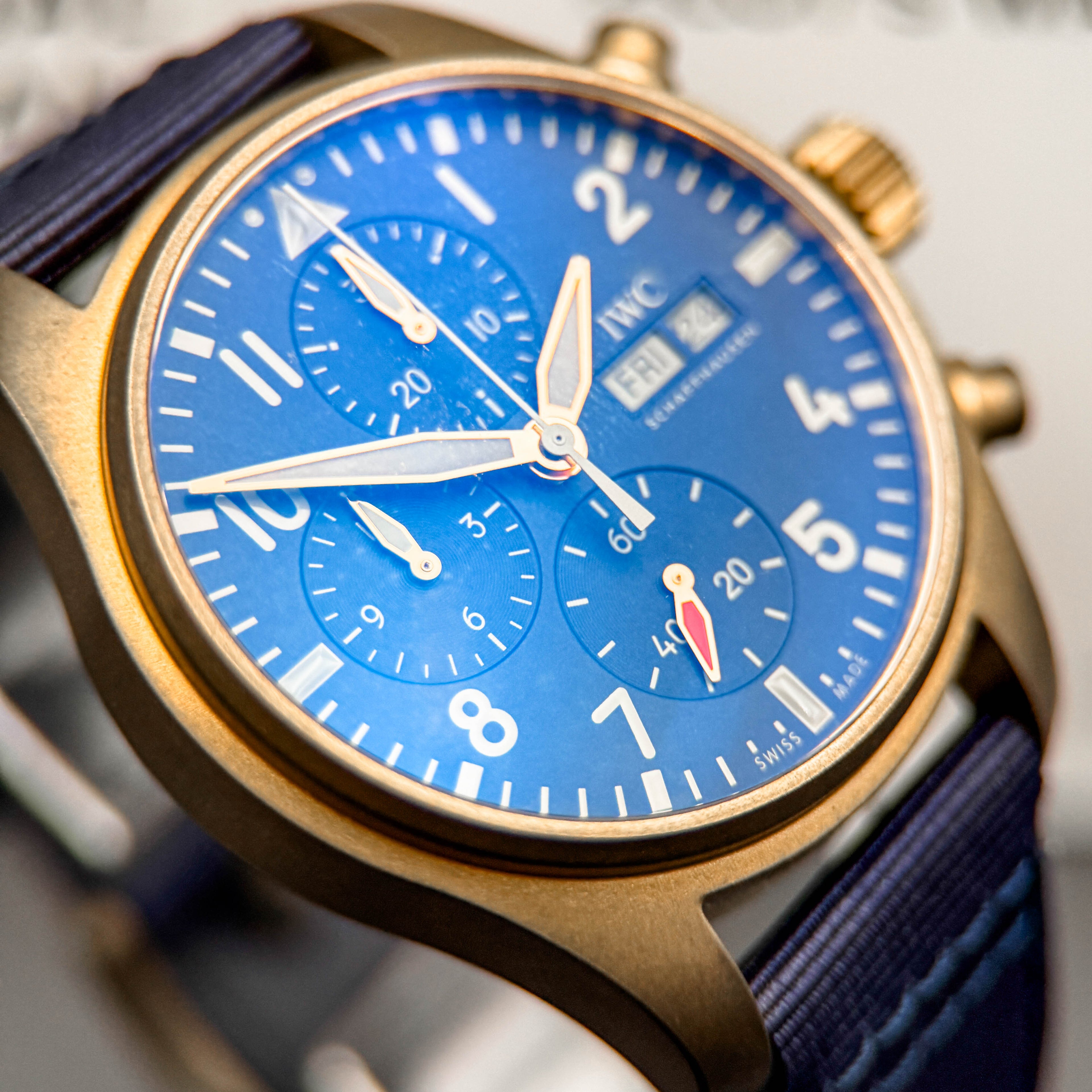 IWC Pilot's Watch Chronograph 41 Bronze — Ref. IW388109
