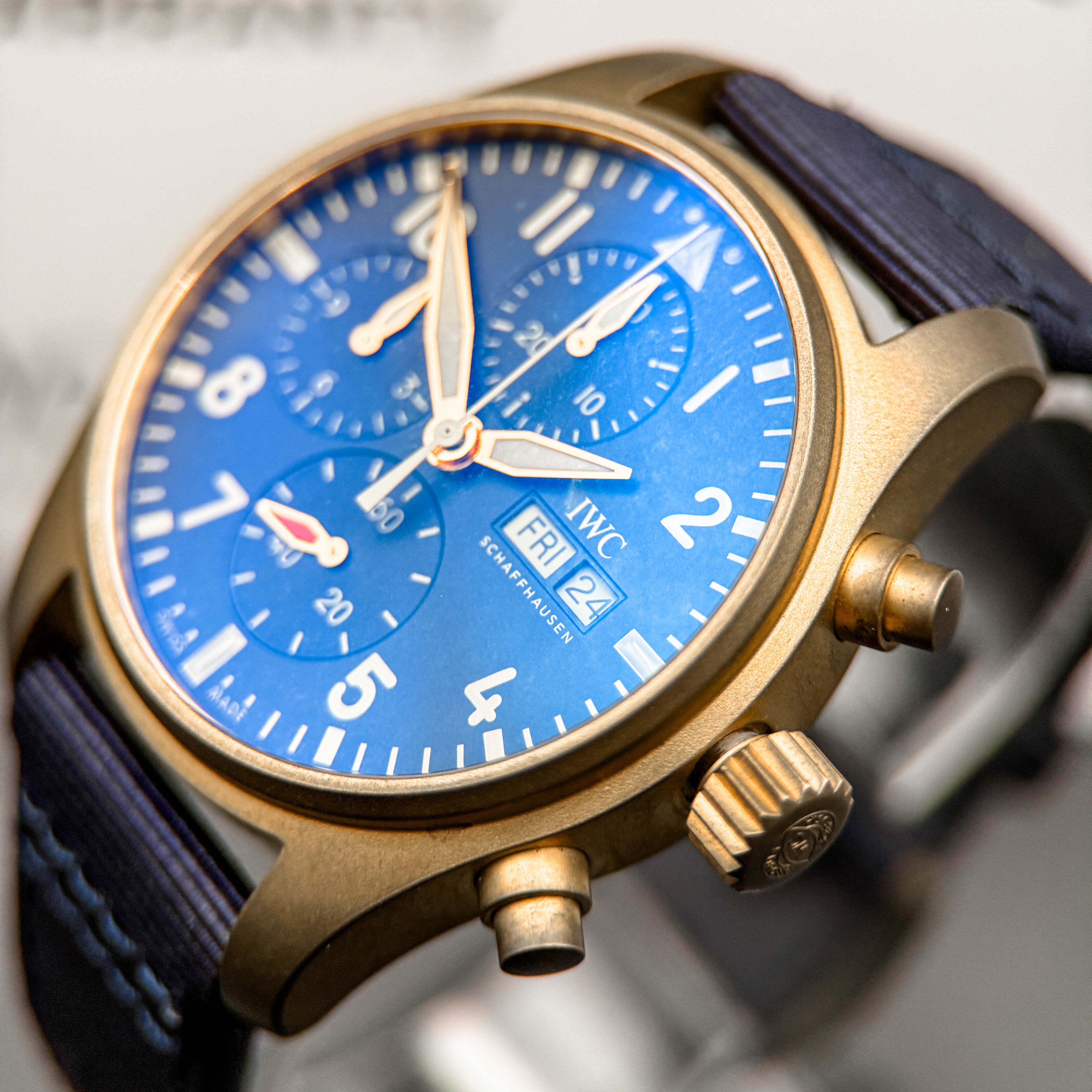 IWC Pilot's Watch Chronograph 41 Bronze — Ref. IW388109