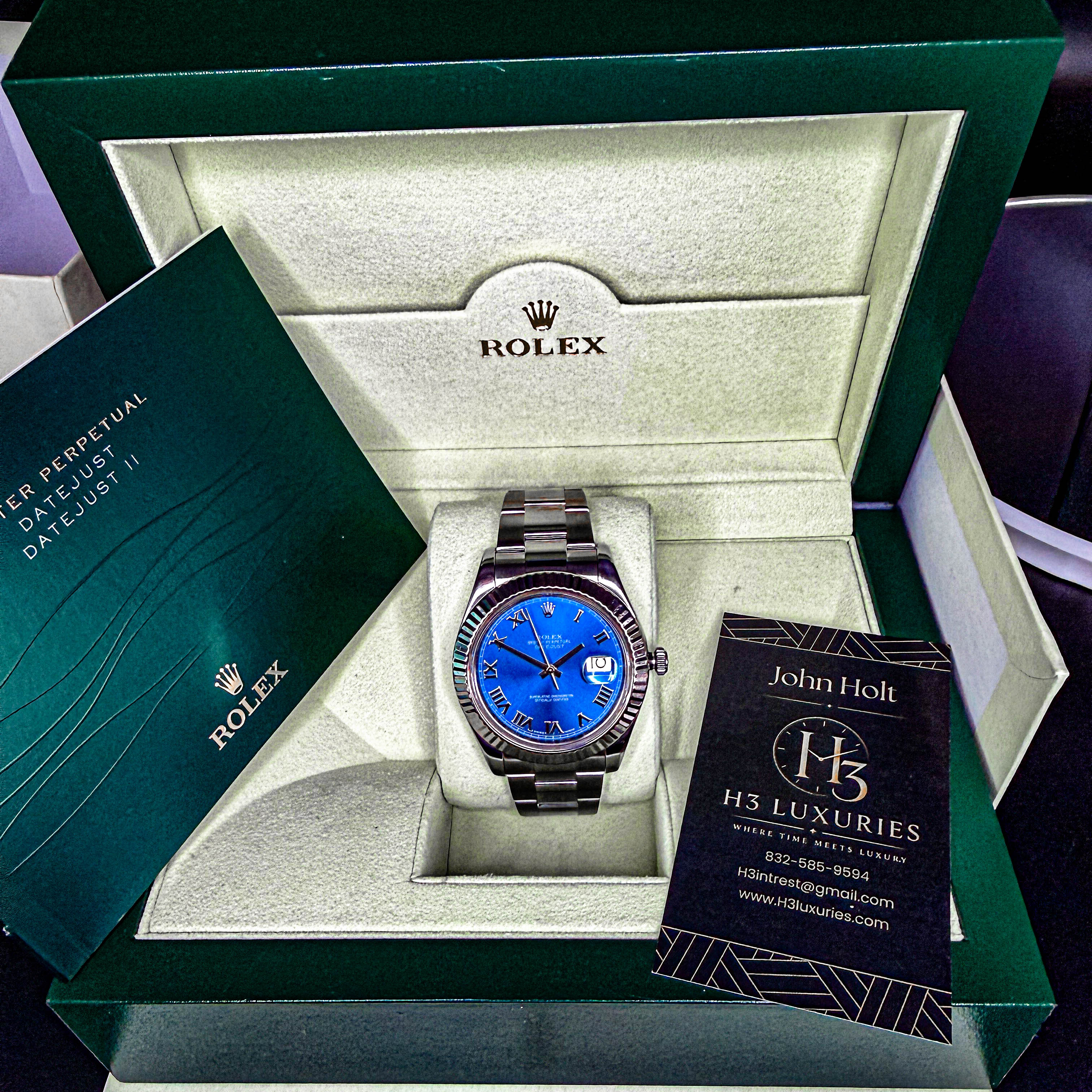 Rolex Datejust II — Ref. 116334