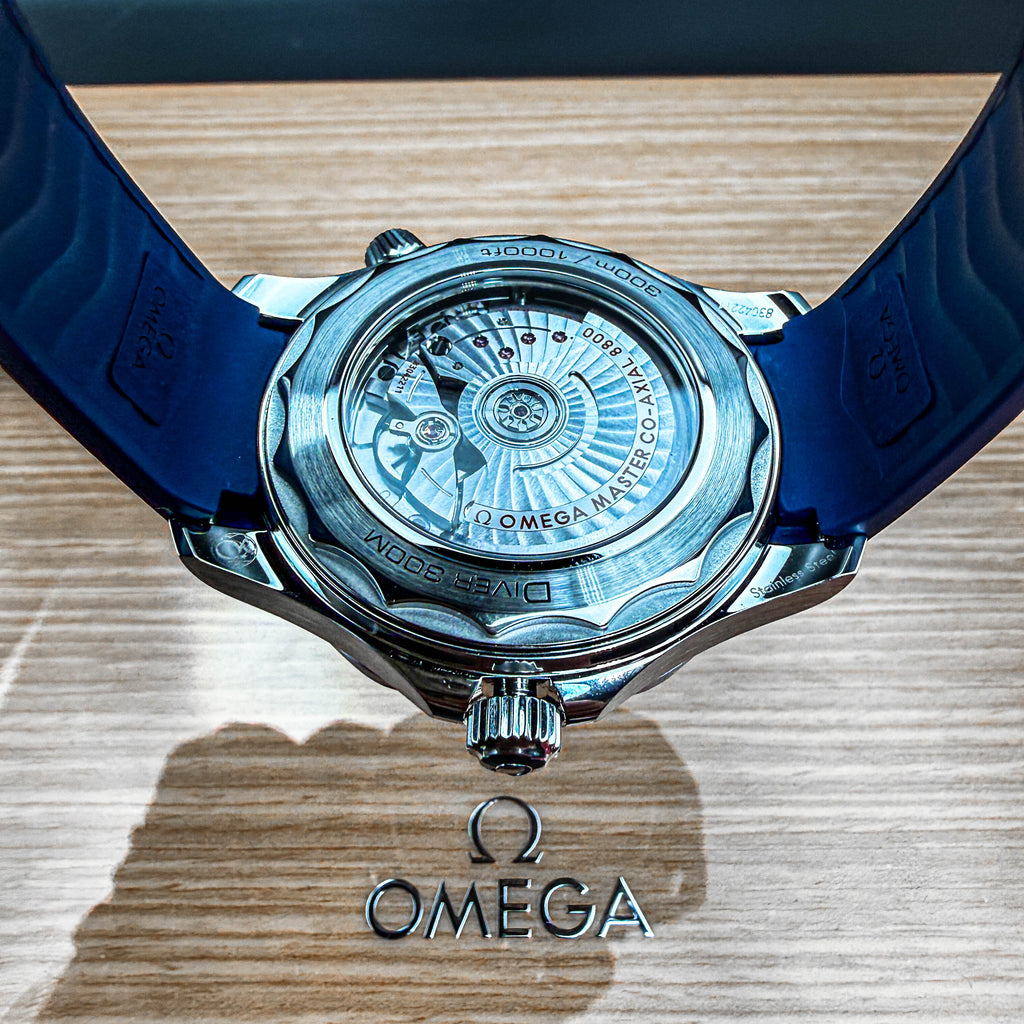 Omega Seamaster Diver 300M Co-Axial Master Chronometer 42mm — Blue Dial — Full Set