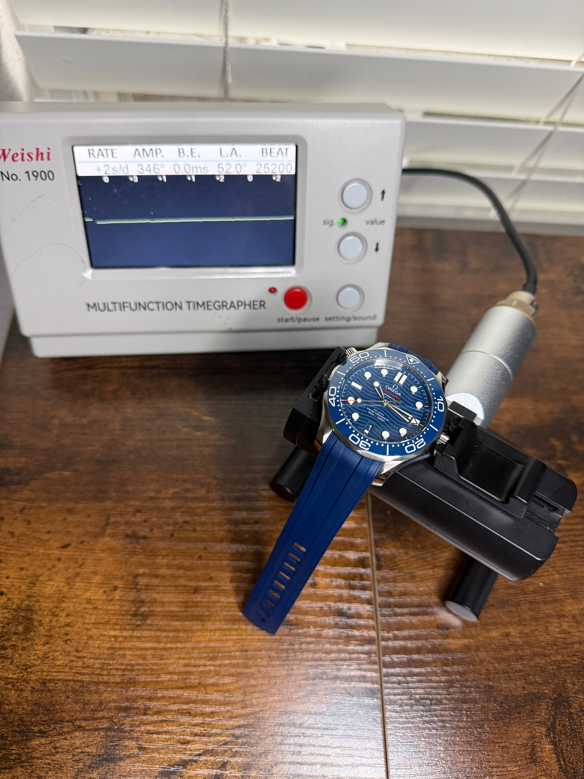 Omega Seamaster Diver 300M Co-Axial Master Chronometer 42mm — Blue Dial — Full Set