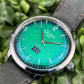 Glashütte Original Sixties Panorama Date — Green Dégradé Dial, 42mm