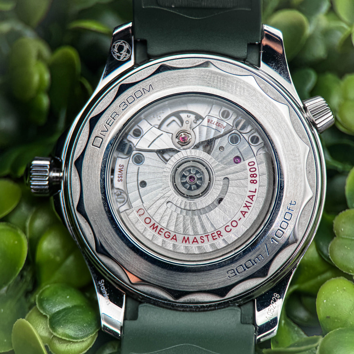 Omega Seamaster Diver 300M Co-Axial Master Chronometer — Green Ceramic, 42mm