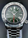 Grand Seiko Hi-Beat 36000 GMT — Green Dial, 44.2mm