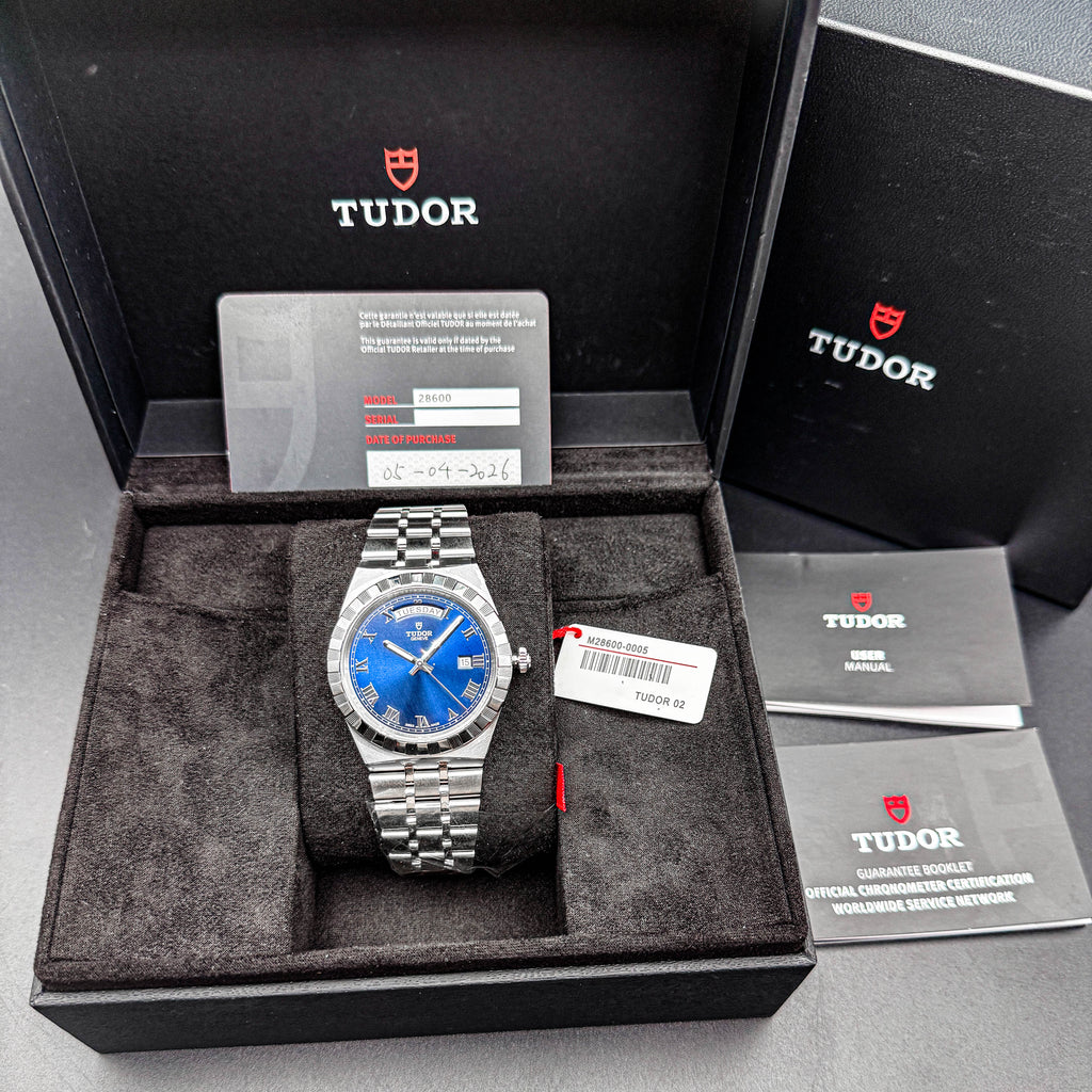 Tudor Royal — Blue Sunray Dial, 41mm M28600-0005