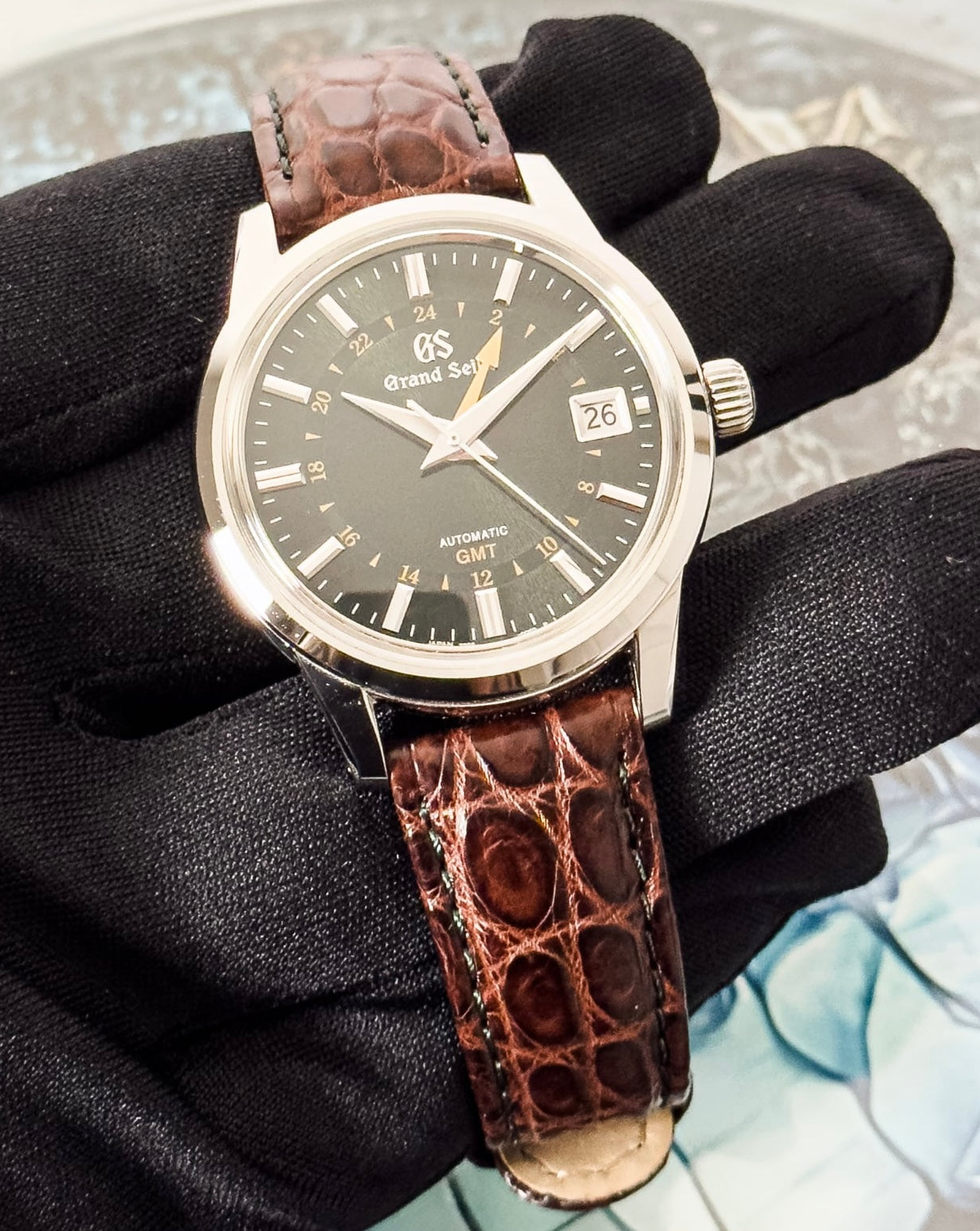 Grand Seiko Elegance Collection GMT "Tōgè" Special Edition — 39.5mm — Ref. SBGM241