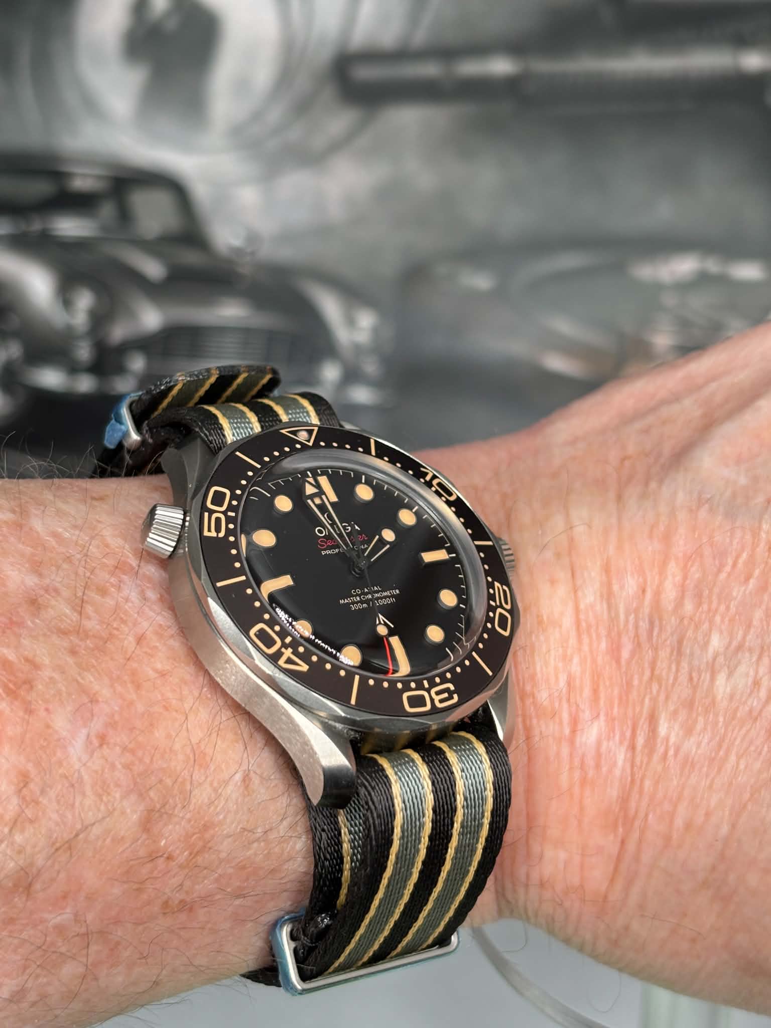 Omega Seamaster Diver 300M "No Time To Die" 007 Edition — 42mm Titanium — Ref. 210.92.42.20.01.001