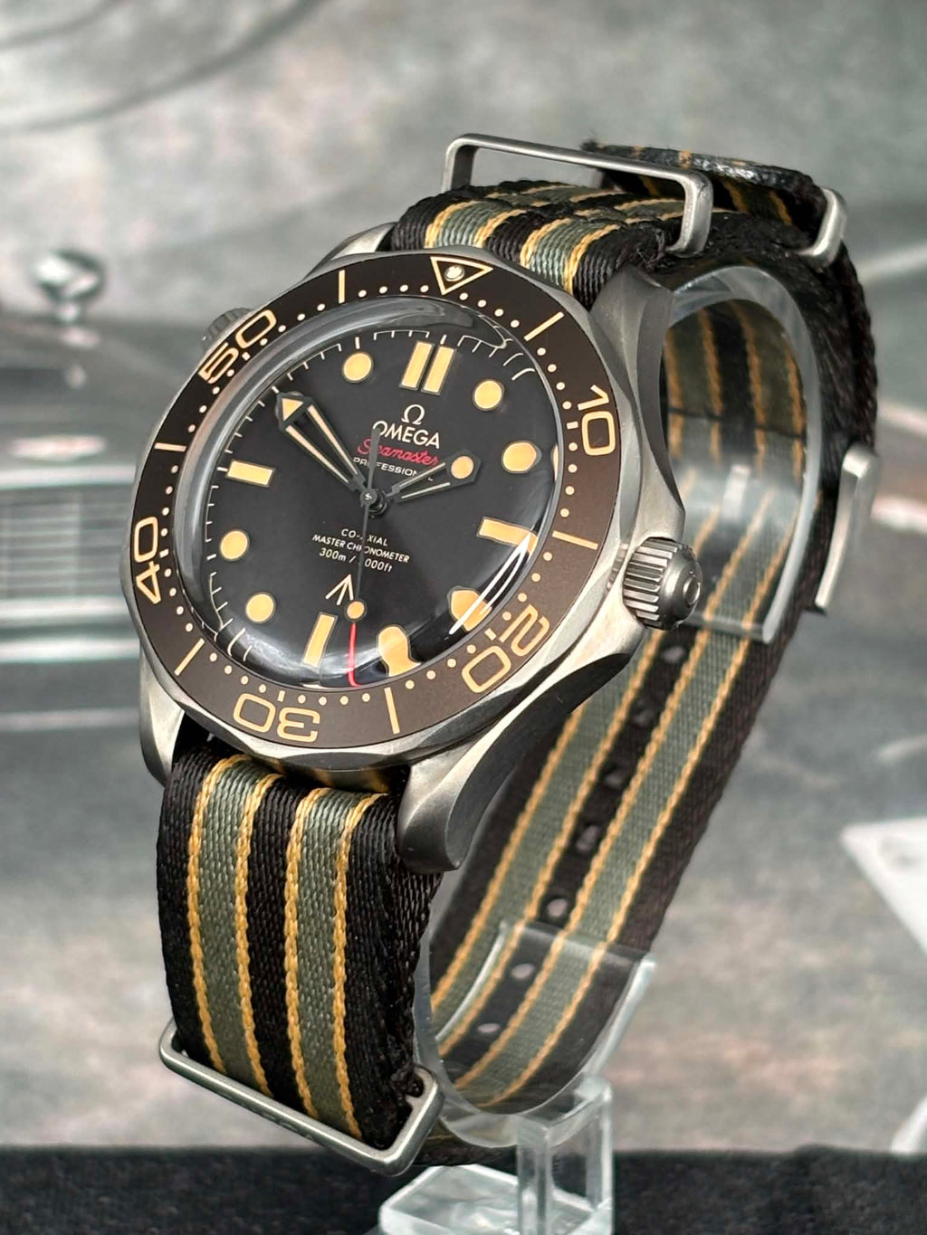Omega Seamaster Diver 300M "No Time To Die" 007 Edition — 42mm Titanium — Ref. 210.92.42.20.01.001
