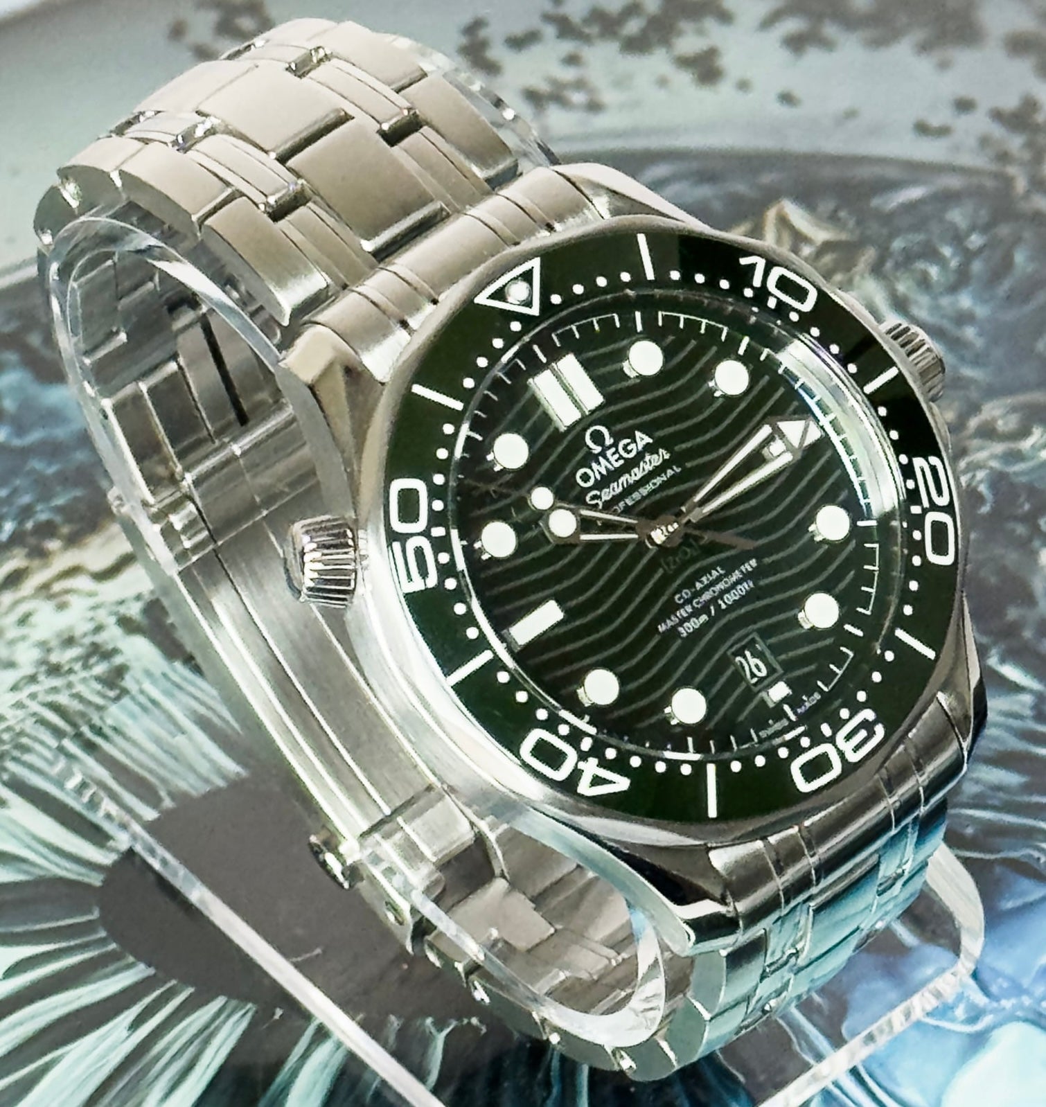 Omega Seamaster Diver 300M "Seaweed" — 42mm — Ref. 210.30.42.20.10.001