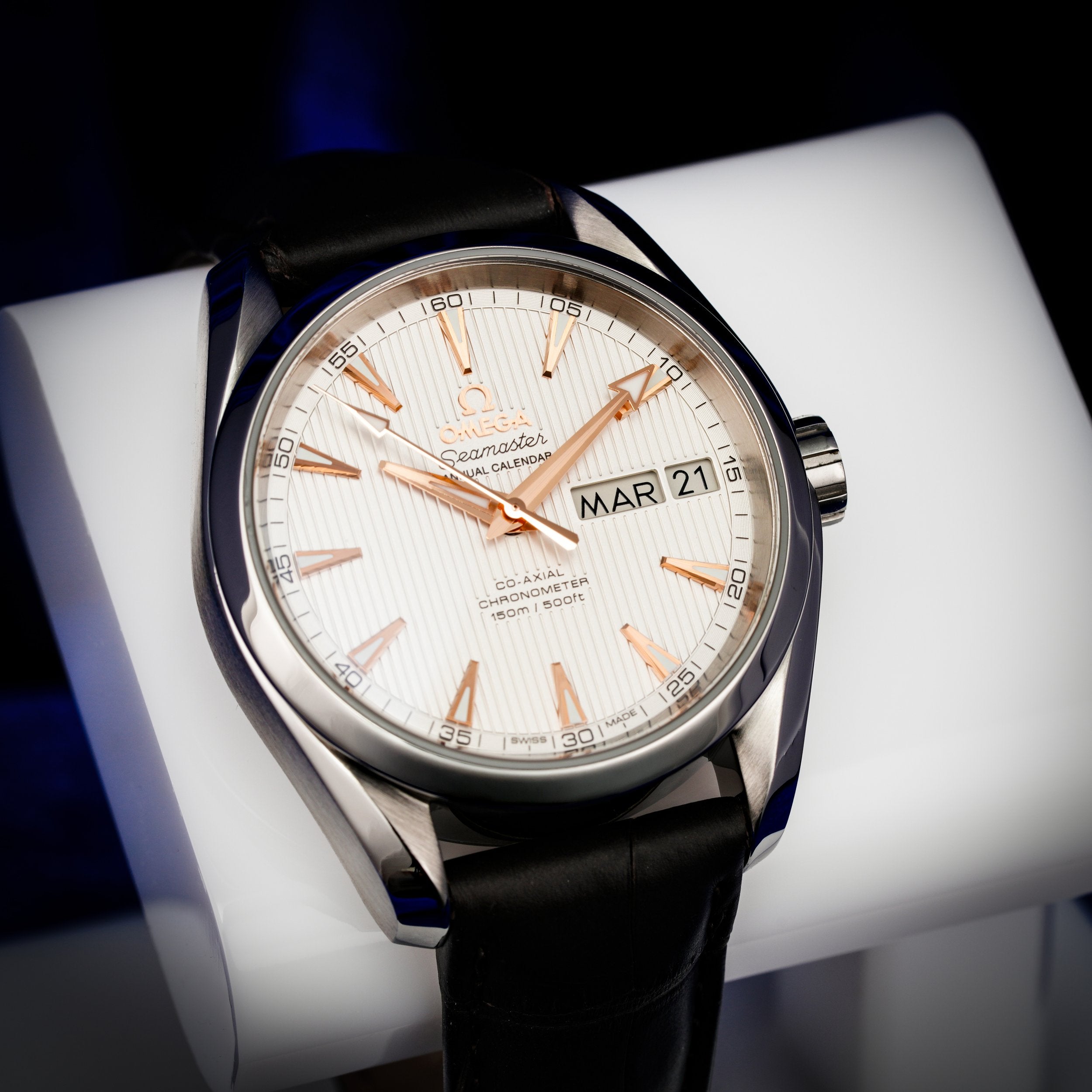 Omega Seamaster Aqua Terra 150M Annual Calendar — Ref. 231.13.39.22.02.001
