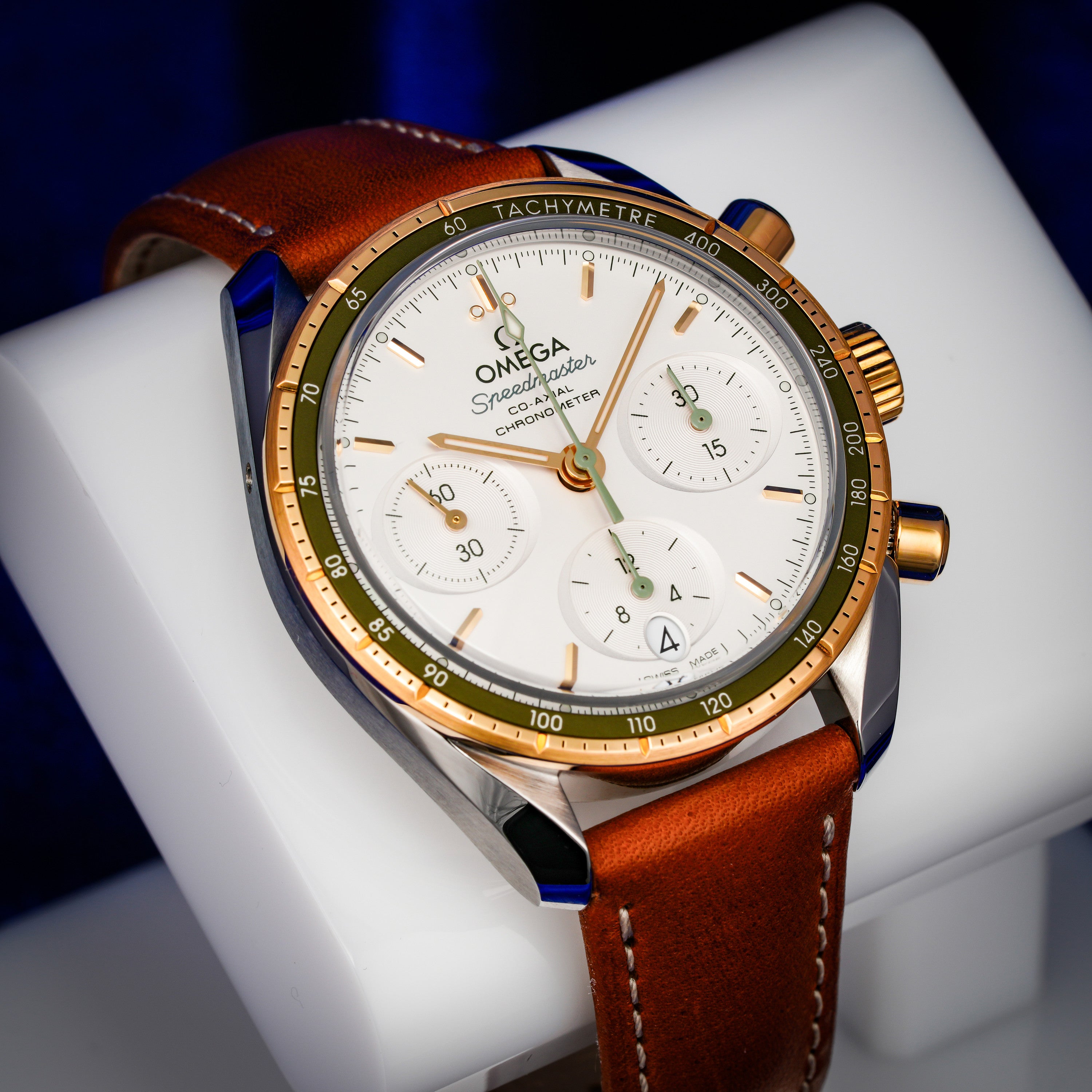 Omega Speedmaster 38 Co-Axial Chronograph — Ref. 324.23.38.50.02.001